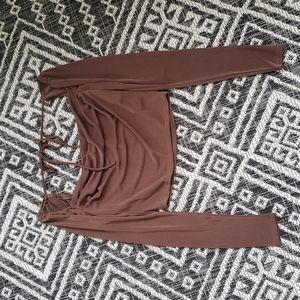 Slinky Cowl Neck Top